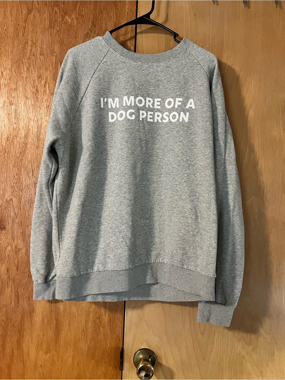 Target x The Cuddle Collab I'm More of a Dog Person Sweatshirt, size XL